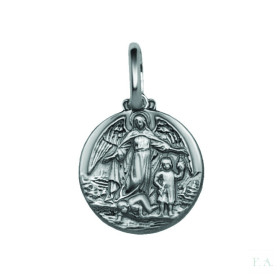 Medalla Plata Angel Guardian