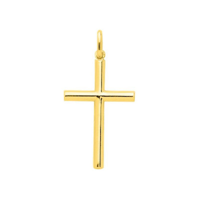 Gold Cross Pendant- Montero Jewelers