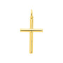 Gold Cross Pendant- Montero Jewelers