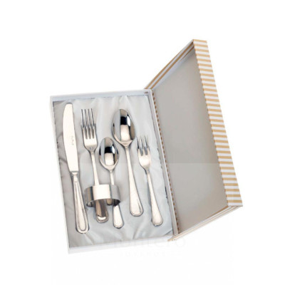 Estuche Infantil / Cadete Acero Cubiertos + Servilletero GA4015V -...