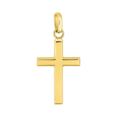 Gold Cross Pendant- Montero Jewelers