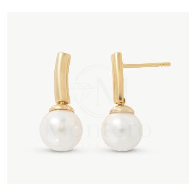 Majorica Pearl Earrings | 925 Sterling Silver