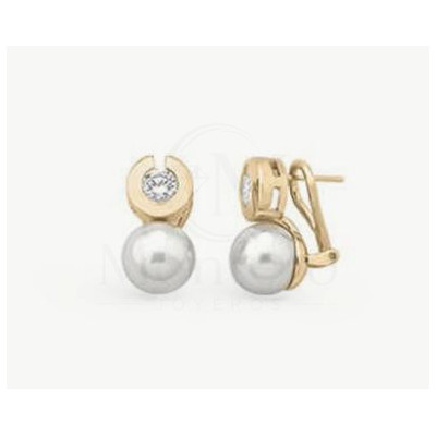 Majorica Pearl Earrings | 925 Sterling Silver