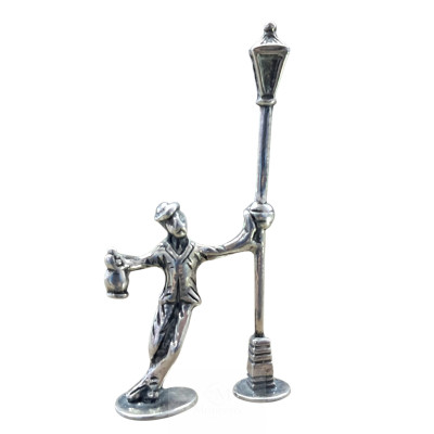 Miniatura Plata Borracho con farola
