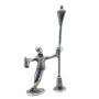 Miniatura Plata Borracho con farola