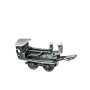 Miniatura Plata Maquina Tren Locomotora