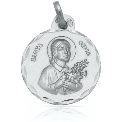 Medalla Plata San Benito - Montero Regalos