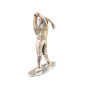 Miniatura Plata Jugador de Golf - Montero Regalos