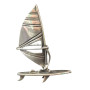 Miniatura Plata Tabla de Windsurf