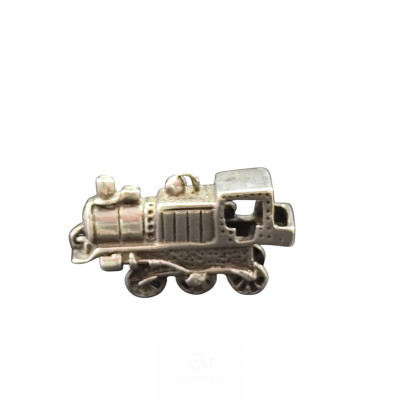 Miniatura Plata Maquina Tren Locomotora - Montero Regalos