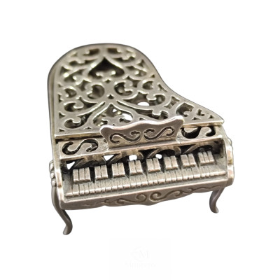 Miniatura Plata Piano de Cola