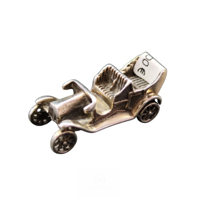 Miniatura Plata Coche Antiguo