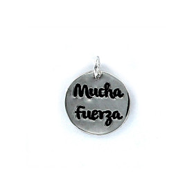 Azabache Jet Silver Pendant - F02215