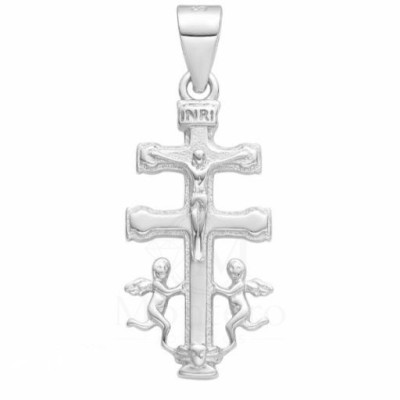 Silver Pendant Caravaca Cross