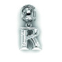 Colgante Abalorio Plata Zares