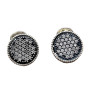 Pendientes Plata Aro Labrado con Colgante - monterojoyeros