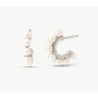 Pendientes Aro Perla Majorica