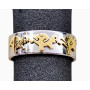 GOLD AND STEEL RING