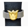GOLD AND STEEL RING