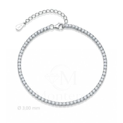 Pulsera Plata Circonitas