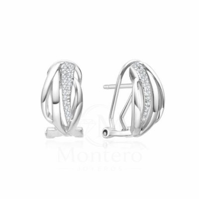 Silver Earrings - Montero Joyeros