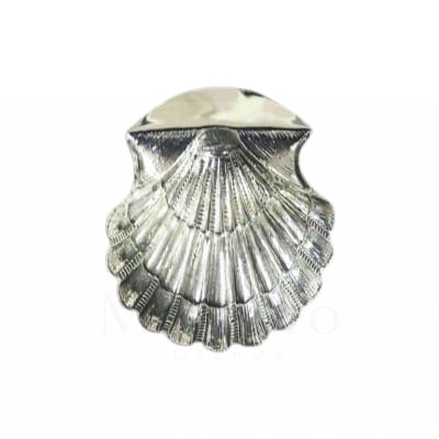 Silver Baptism Shell - monterojoyeros.com