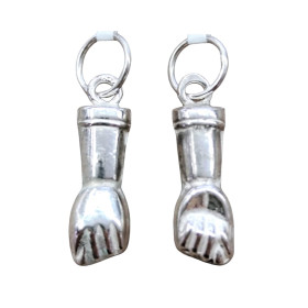 Colgante Plata Amuleto Higa - Puño - Figa