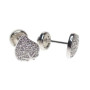 Pendientes Plata Fresa