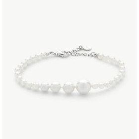 Pulsera Essence Plata Perlas Majorica