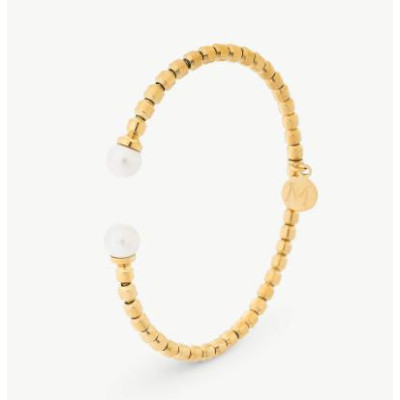 Pulsera plata Perlas Majorica