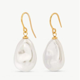 Majorica Pearl Earrings | 925 Sterling Silver