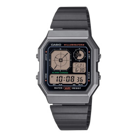 Casio Vintage A130WEGG-1AEF – Gunmetal Grey Retro-Futuristic Watch