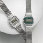 Reloj Casio Vintage A158WEM-3EF - Esfera Verde y Correa de Malla