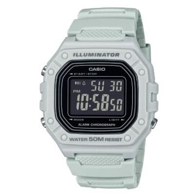 Reloj Casio W-218H-8BVEF Digital Deportivo Gris | Casio Collection