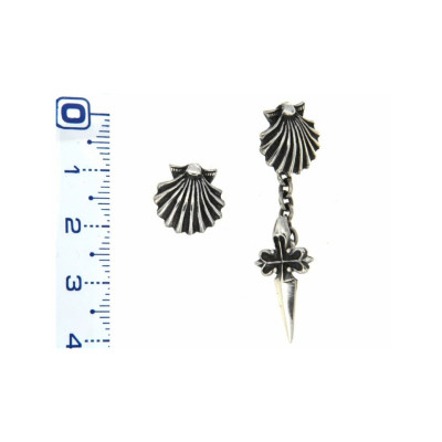 Silver Cuff Link - Montero joyeros