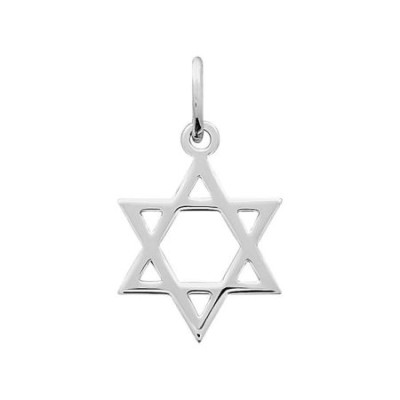 Colgante Plata Estrella de David
