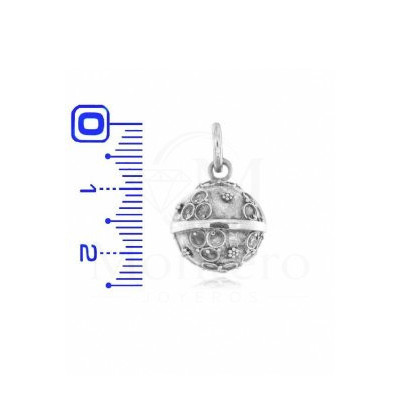 SILVER ANGEL CALLER PENDANT