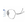 Pulsera Macrame Negro - Plata Mano de Fatima - Montero Joyeros