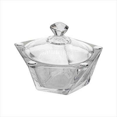 Bombonera Cristal Aplique Discos