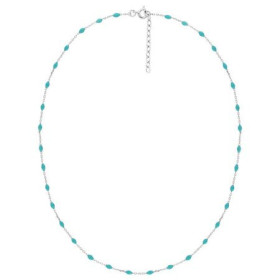 Collar Resina Turquesa y Plata