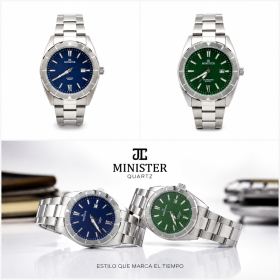 Reloj Minister Acero 9005