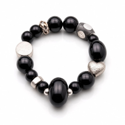 Pulsera Plata Elastica