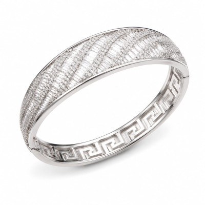Azabache Jet Silver Pendant - F02215