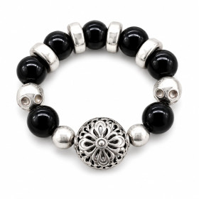 Pulsera Plata Elastica