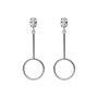 Pendientes Plata Victoria Cruz