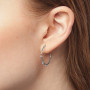 Pendientes Plata Victoria Cruz