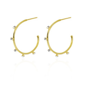 Pendientes Plata Victoria Cruz