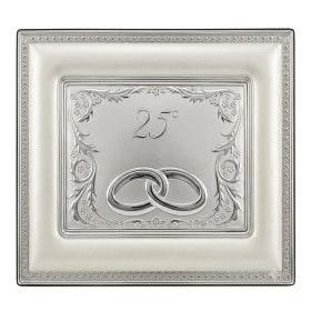 Placa Decorada 25 Aniversario