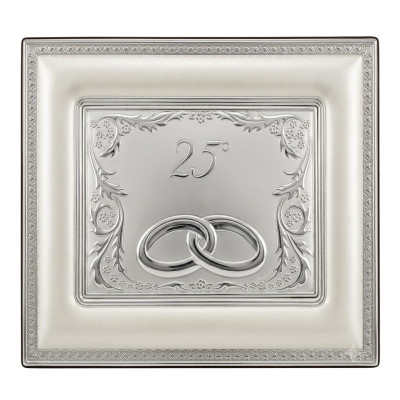 Placa Decorada 25 Aniversario