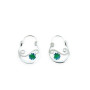 Pendientes Plata Coleccion Fonsagrada Concha Verde - Montero Regalos